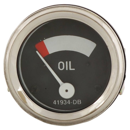 Oil Pressure Gauge For Case/International Harvester A; AV; B; B;